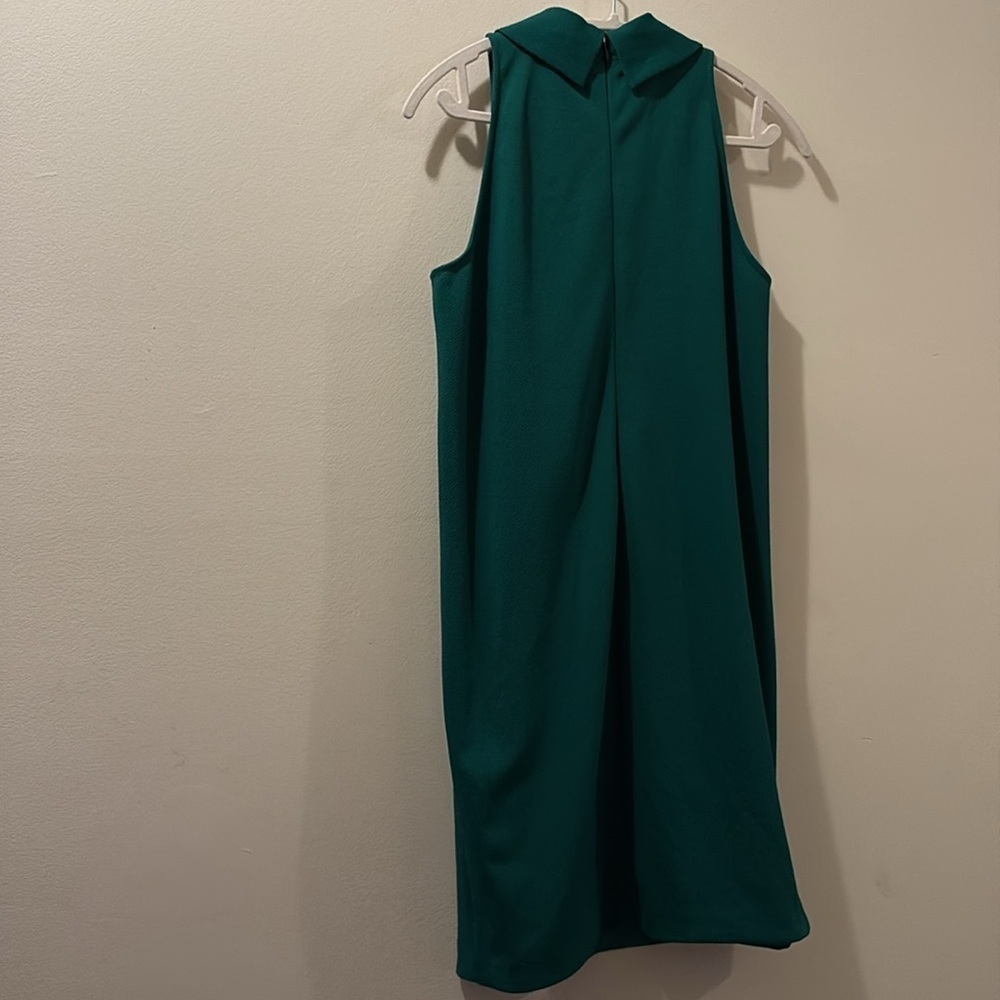 Trina Turk women’s Elegant Green Sleeveless Dress - collar/high neck - size 8 - Picture 7 of 7